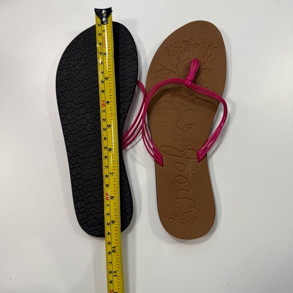 Reef Pink and Brown Sandals Classic Beach Footwear Women’s Size 6.5-7 - Picture 3 of 5